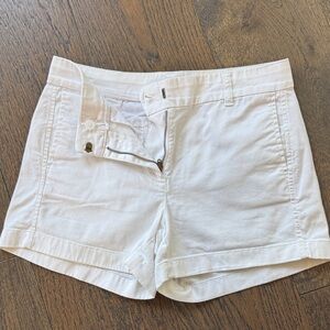 J. Crew White Chino Women's Shorts